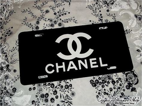 chanel license plate|Chanel License Plate Frame .